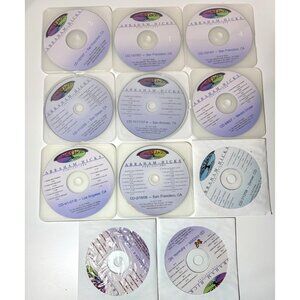 Abraham Hicks CDs Lot of 11 Publications Inspirational Various Dates and Cities